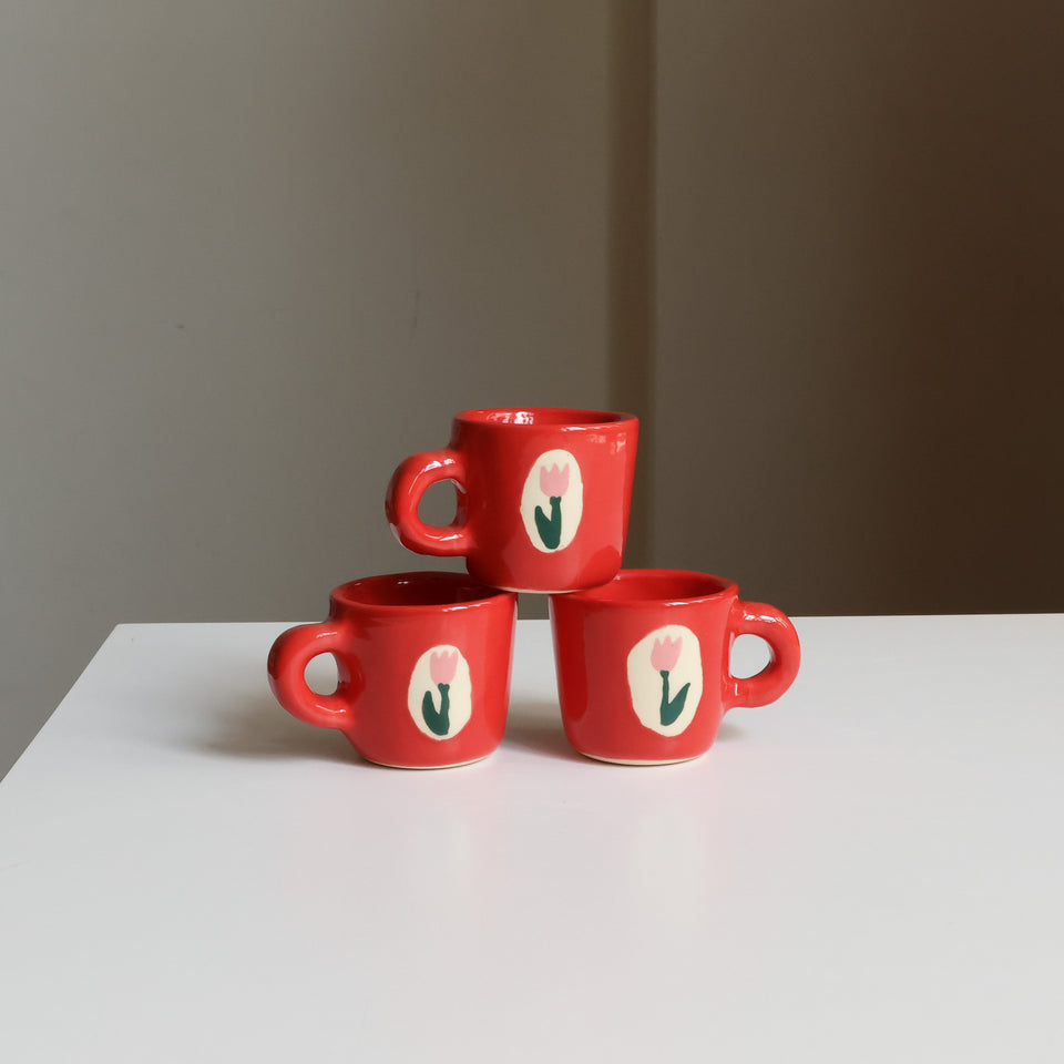 Tulip espresso mug