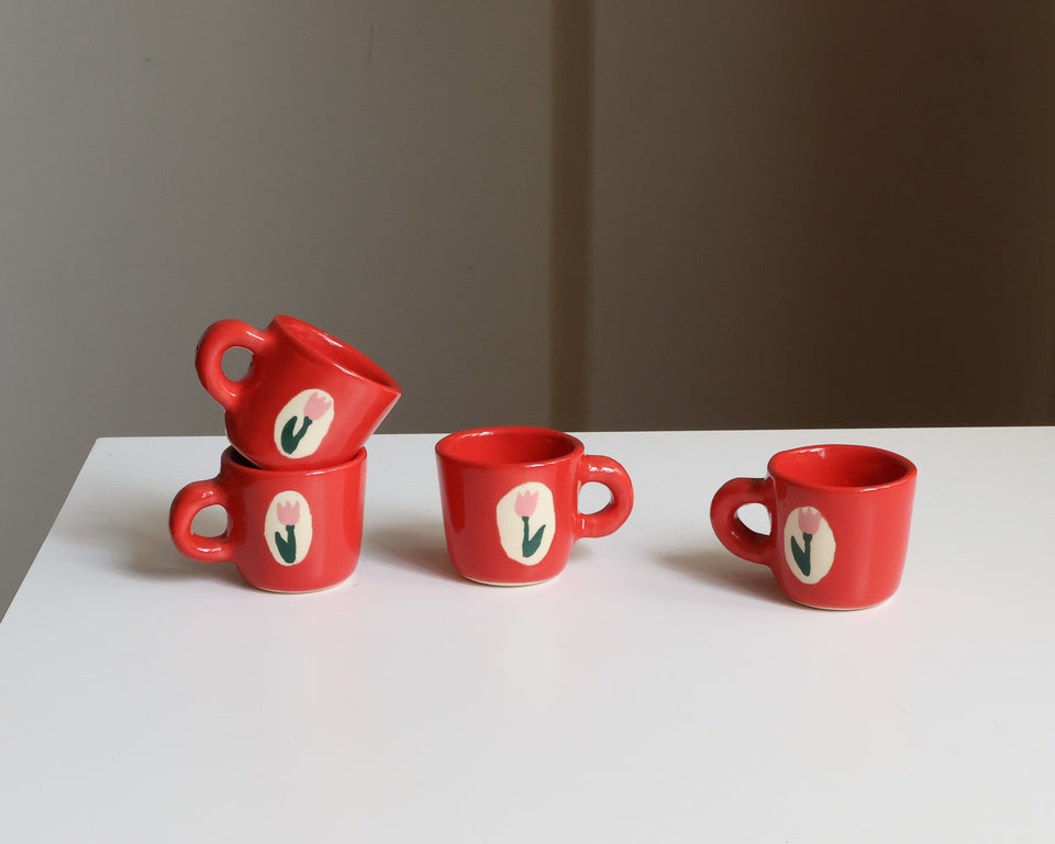Tulip espresso mug