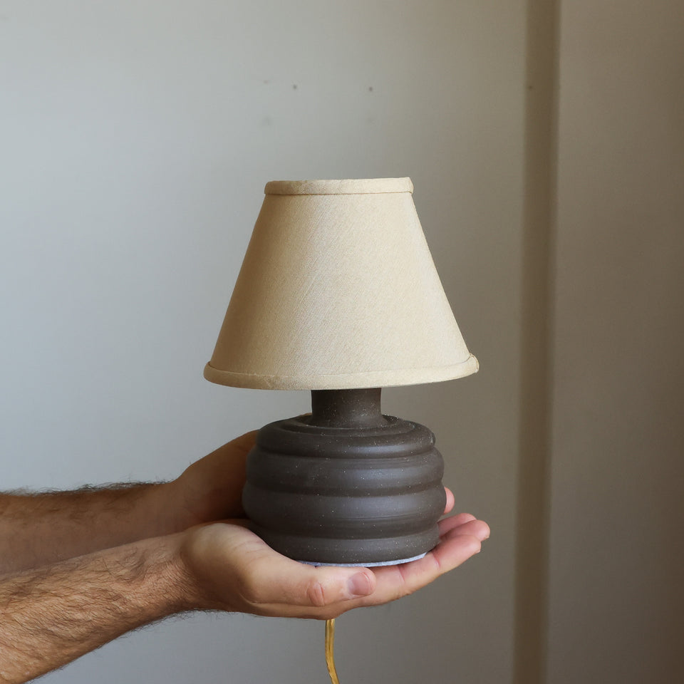 Espresso bubble mini lamp