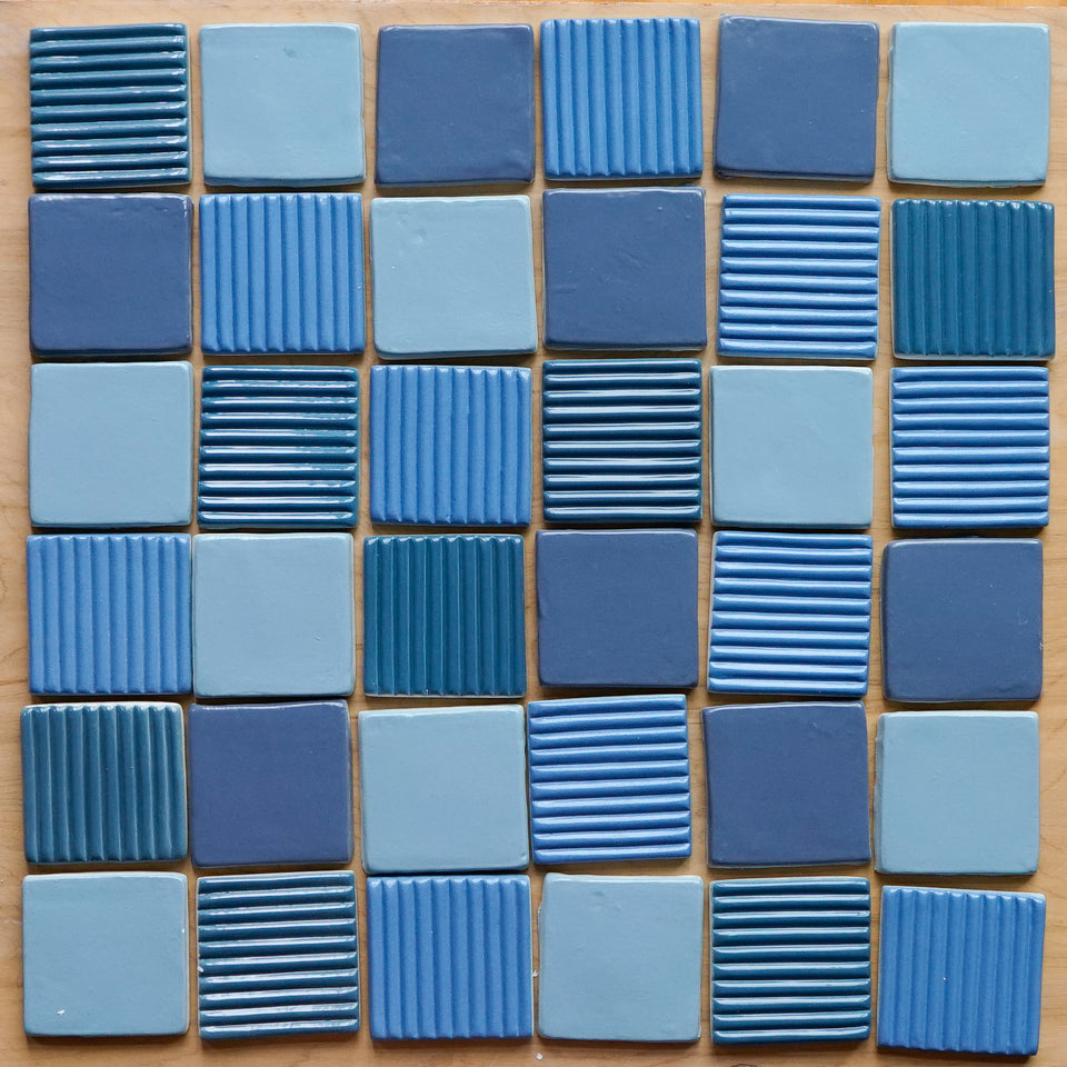 Blue Corduroy tiles - WEST COAST inventory